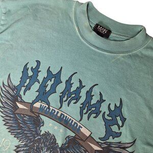 BoohooMAN Men's Oversized Graphic T-Shirt Medium